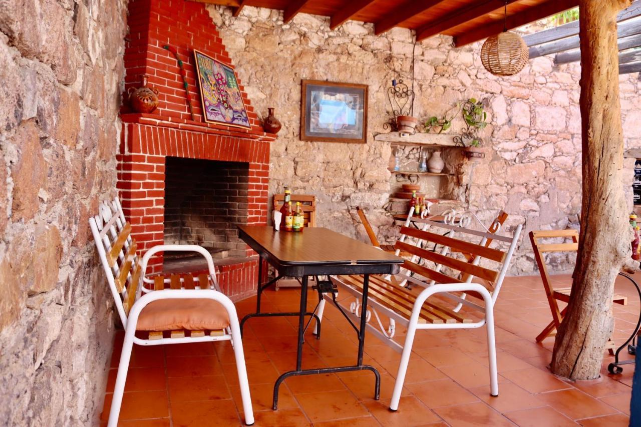 Hospedaje Pizza Azul Catorce Exterior photo
